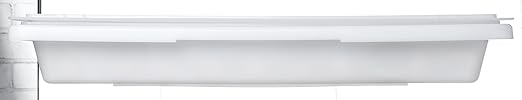 Carlisle FoodService Products Storplus 5 Gallon Food Storage Container with Stackable Design for Kitchen and Restaurants Polyethylene (Pe) White (Pack of 6)