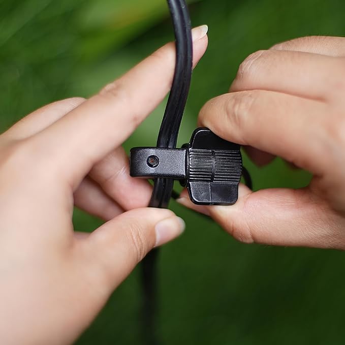 Low Voltage Cable Connector (12 PCS) Fast Lock Twist 12-18 Gauge Wire Connectors for Outdoor Landscape Lighting Spotlights Floodlight Pathway Lights