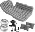 Camping Inflatable Mattress Car Inflatable Mattress Outdoor Inflatable Mattress Thick Flocking PVC Material 170 * 75cm Large Size (Pig)