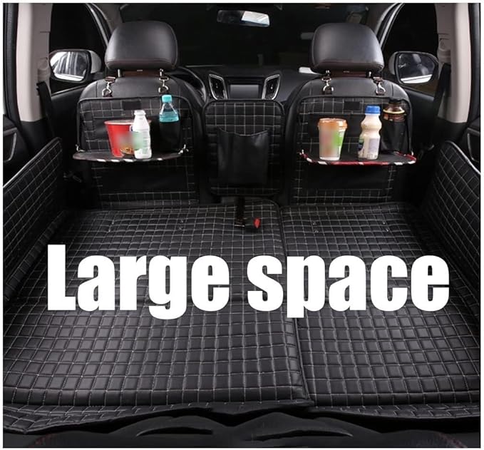 Non-Inflatable Car Mattress Foldable Portable Car Bed for SUV 300kg/660lbs Black
