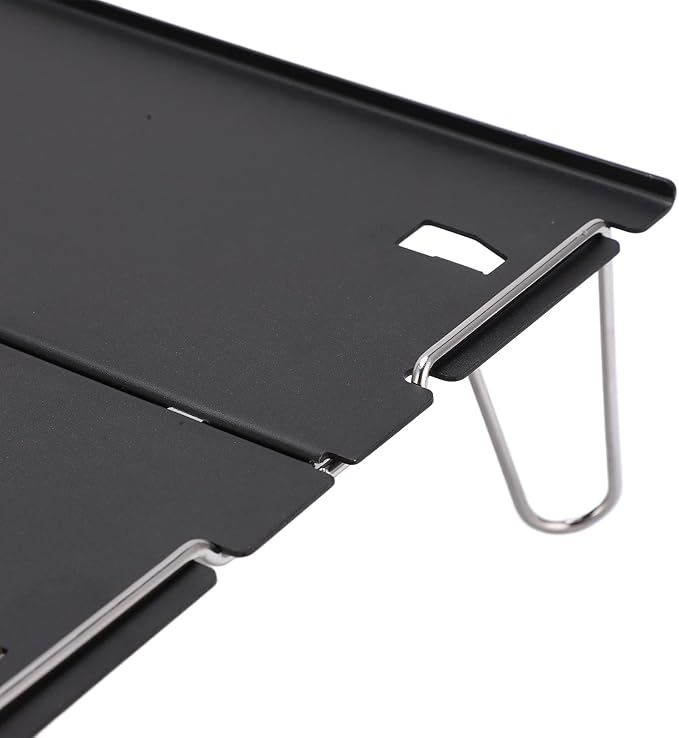 Folding Camping Table Portable Ultra Lightweight Aluminum Alloy Foldable Table Multifunctional Compact Backpacking Table with Carrying Bag for Outdoor Beach Picnic Backyards BBQ