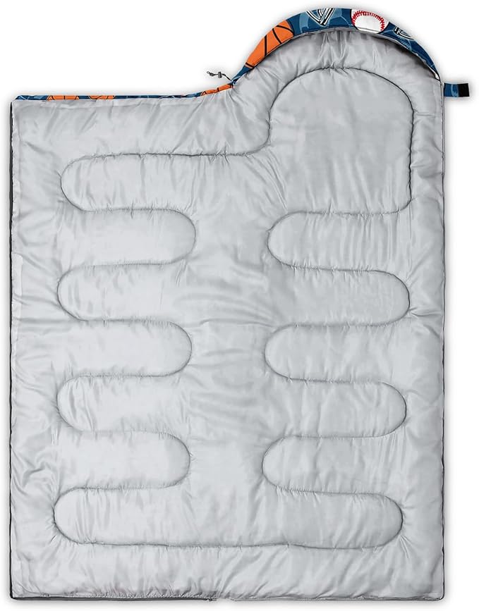 BSNTHO Camping Sleeping Bags3 Season Warm &amp Cool WeatherLightweightWaterproof Sleeping Bags for Adults &amp KidsTravelingand OutdoorsCamping Gear Equipment