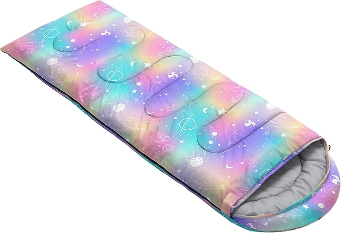 BSNTHO Camping Sleeping Bags3 Season Warm &amp Cool WeatherLightweightWaterproof Sleeping Bags for Adults &amp KidsTravelingand OutdoorsCamping Gear Equipment