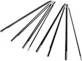 Tent Poles for Camping 2Pcs Fiber Glass Lightweight Collapsible Tarp Replacement Poles Set