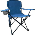 Foldable Camping Chair with Cup Holder Storage Pocket 225lbs Capacity Wide Base Feet for Sand/Mud Sweatproof Portable Outdoor Chair for Hiking Beach Sports Cyan
