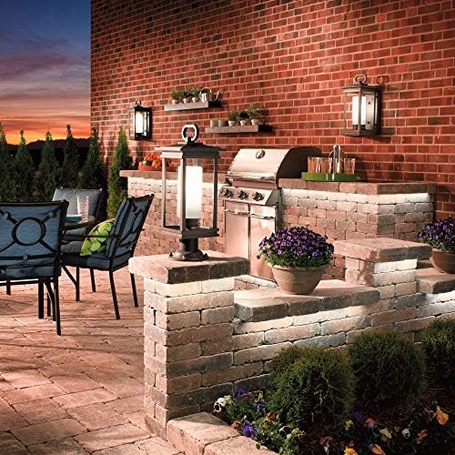 Kichler 49476RZ South Hope Outdoor Wall 1-Light Rubbed Bronze 19.75