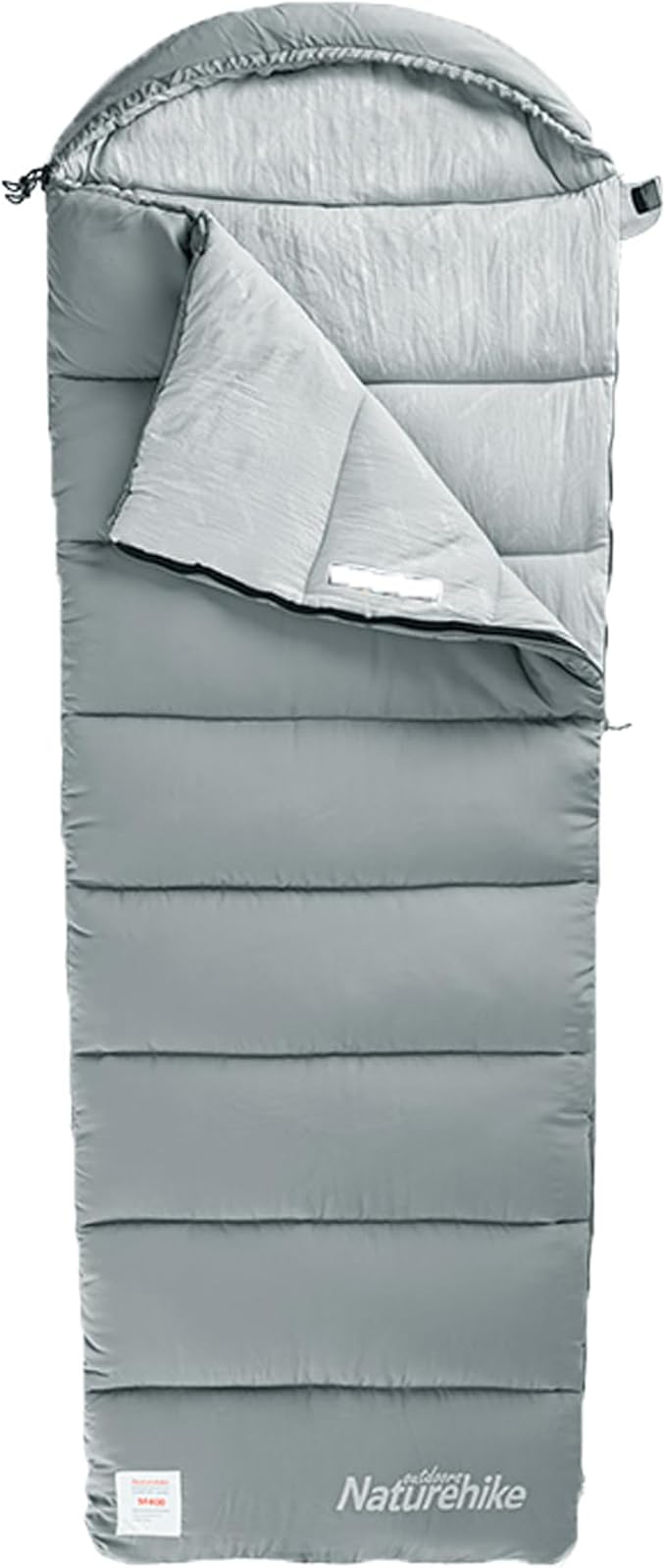 Naturehike Camping Cotton Sleeping Bag Spliceable Double Sleeping Bag for AdultsFully Expandablewith Cotton CapLightweight for Cold Weather CampingMachine Washable