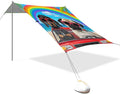 Beach Tent Sun Shelter Cool Dachshunds Driving Lightweight &amp Easy Setup Beach Shade Canopy for Camping Fishing