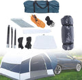 Universal SUV Tent for Camping Waterproof Design Spacious Car Tents for Camping SUV Portable and Easy Set Up Includes Mat and Storage Bag Shelter Tentfor Outdoor Travel