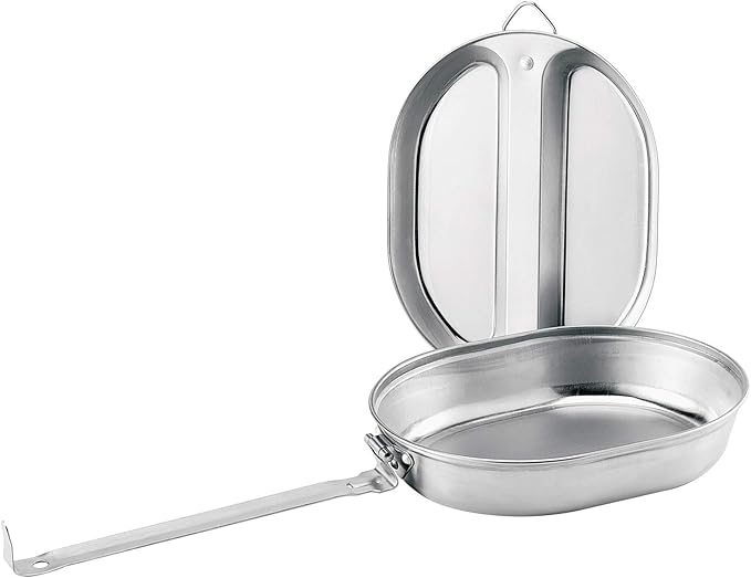 Rothco Military Style Stainless Steel Camping Mess Kit