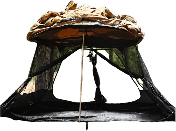 1 Person Mesh Inner with 3000mm Bath Floor for Bell-Shaped Hot Tent – Camping Hiking Hunting Fishing Waterproof Windproof Lightweight