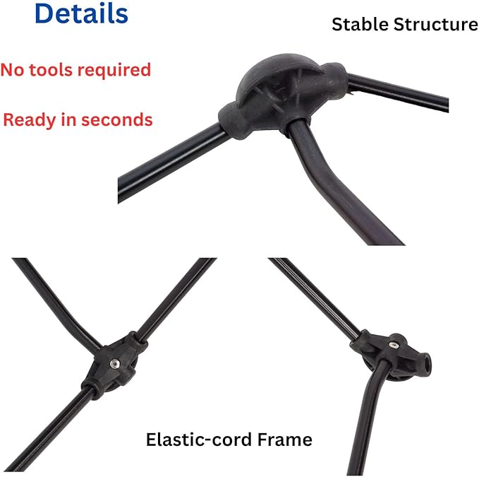 Ultralight Backpacking Chair Aluminium Alloy Legless Ground Chair Foldable Camping Chair for Adult Hiking Camping Picnic Fishing RV Balcony Paddleboard Beach Indoor (Black)