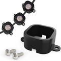 60 PCS Mounting Brackets Compatible with Govee Outdoor Lights Pro H706A Light Clips for Govee Pro Outdoor Lights 100FT Fully Enclosed Mounting Bracket Replaces 3M Adhesive-Black