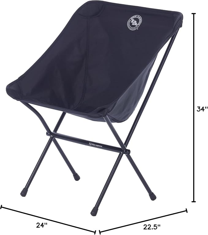 Big Agnes Mica Basin Chair- Ultralight Portable Chair for Camping and Backpacking