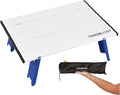 TREKOLOGY Portable Small Beach Table Mini Low Folding Beach Table for Sand Compact Foldable Design Quick Setup Weather-Resistant Lightweight Ideal for Beach Hiking Picnics and Camping