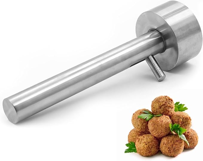 Stainless Steel Meatball Scoop Easy-to-Use Non-Stick Baller Tool for Home &amp Restaurant Cooking