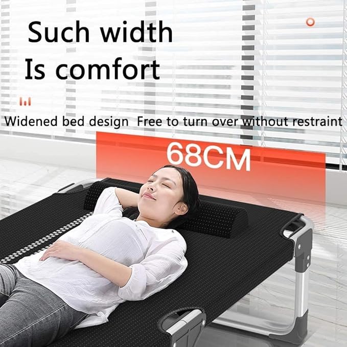 Chaise zéro gravité Portable inclinable pliante lit pliant Bureau économique lit Simple inclinable à la Maison Pause déjeuner sieste artefact lit Simple lit de