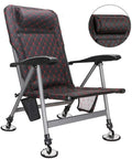 Folding Chair ReclinerAdjustable Reclining Sun Loungers Chairs Heavy Duty Sun Lounger Recliner Chairs Office Lunch Break Chair for Outdoor Patio Camping Beach Deck Beautiful Scenery