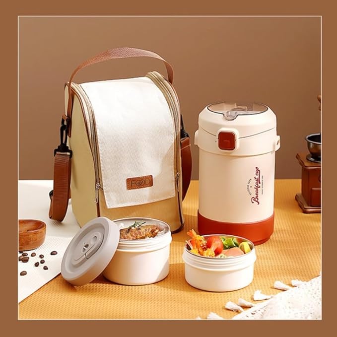 Portable Travel Cutlery Set Reusable Stainless Steel Utensils with Case Dishwasher Safe Ideal for Work School Picnics Outdoors Adults and Students
