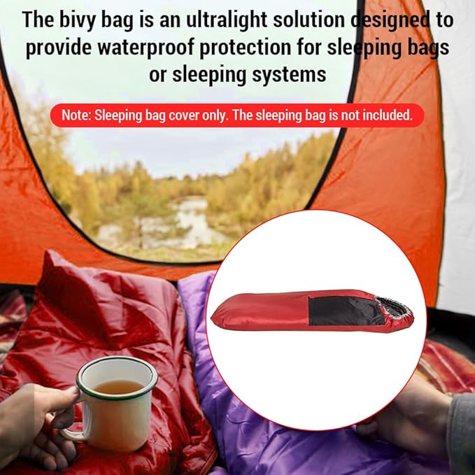 Weight Sleeping Bag Cover Cold-Resist Sleeping Bag Case Waterproof Bivy Bag