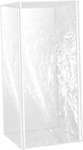 Sheet Pan Rack Cover with Zippers Transparent Multi Tier Bakery Rack Cover