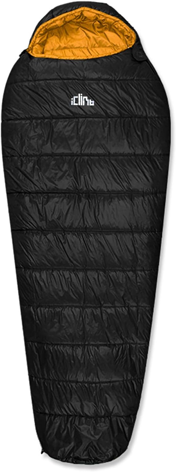 iClimb 1 Heated Camping Blanket and 1 3M Thinsulate Insulation Sleeping Bag Ultralight Compact for Adults Outdoor Camping Backpacking Hiking