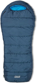 Coleman Sleeping Bag—Tidelands 30° Big &amp Tall Mummy Sleeping Bag for Adults