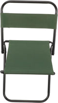Yardwe Multi-Functional Outdoor Folding Chair Portable Fishing Stool Space-Saving Small Camping Lounging Chair