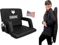 Stadium Seat with Back and Cushion: Regular 23” bleacher Chairs Stadium Chairs on Hard Benches. Recommended for Extra Space Comfort a Premium Chair for Bleachers