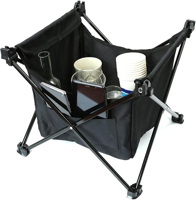 ROCK CLOUD Portable Camping Table Ultralight Aluminum Camp Table with Storage Bag Folding Beach Table for Camping Hiking Backpacking Outdoor Picnic Green