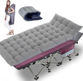 Barbella Folding Camping Cot Folding Cot Camping Cots for Adults Portable Sleeping Cot with Mattress Foldable Outdoor Bed Camp Cots Guest Bed with Carry Bag for Home Office &amp Outdoor Use