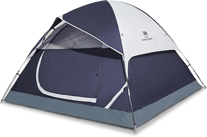 CAMEL CROWN 4/6 Person Tent Waterproof Lightweight Portable Backpacking Tent for Outdoor Camping Hiking