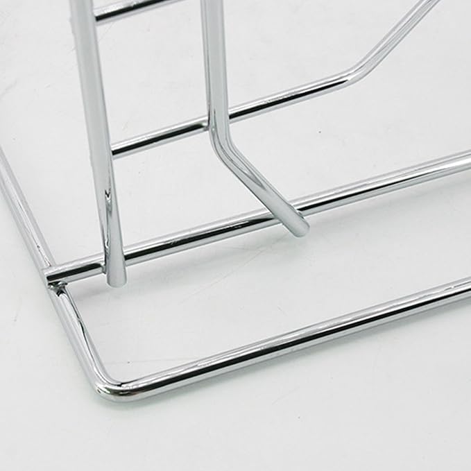 14 Tier Pizza Pan Rack 12x12x27 Inch Metal Organizer for Commercial &amp Home Kitchens Space Saving Ventilation Design