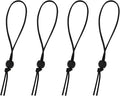Rhino Valley 4 Pcs Outdoor Umbrella Bungee Balls Ties Beach Tent Elastic Rope Patio Umbrella Drawstring Multipurpose Securing Straps