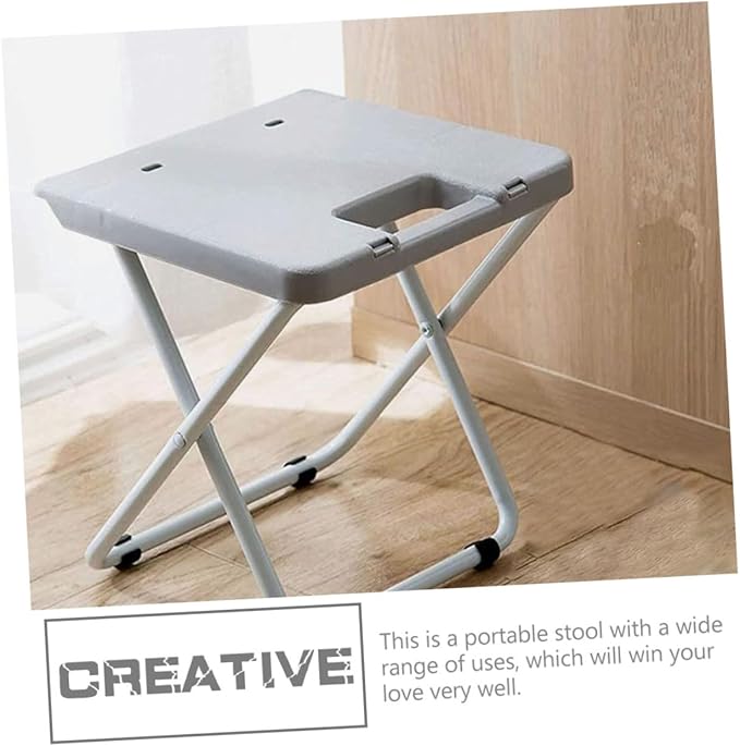 BESPORTBLE Portable Folding Stool Skid-Resistant for Camping Fishing Garden Party