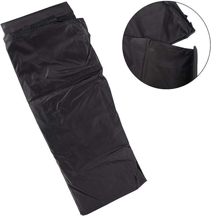 Tent Footprint Waterproof 210D Oxford Cloth Ground Sheet with Bathtub Floor for Camping Hiking Outdoor Use(200x120cm)