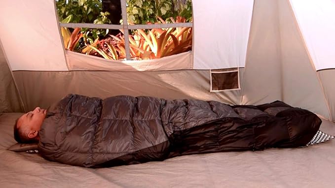 Go Outfitters Stratus Top Quilt | The Ultralight Sleeping Un-Bag &amp Hammock Camping Top Quilt
