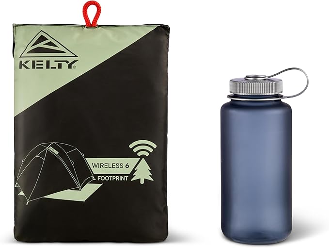 Kelty Wireless Camping Tent Footprint Lightweight Water Resistant Fitted Ground Sheet (2026)