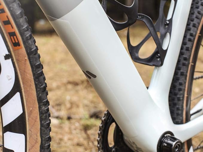 Bike Frame Protection Kit - 18-Piece Clear Film for Gravel &amp Road - Ultra-Light 200µm PVC Scratch-Resistant Easy DIY Install