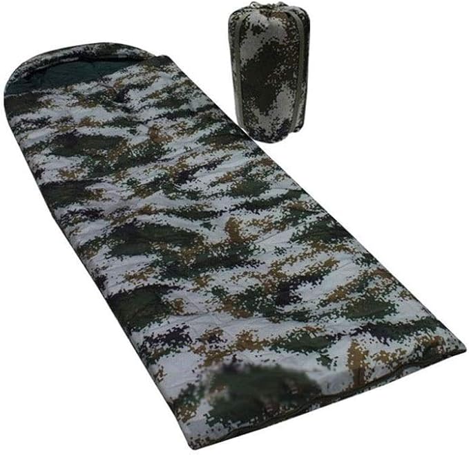 Envelope Hooded Outdoor Travel Camping Water-Proof Thick Sleeping Bag Wind Tour Thermal Adult Sleeping Bag