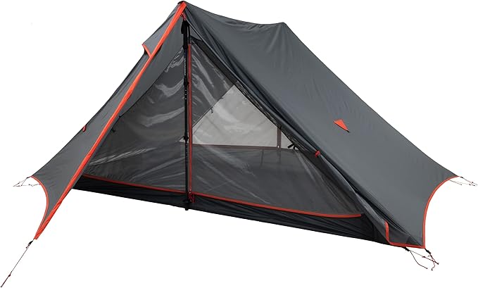 ALPS Mountaineering Hex 2-Person Tent - Charcoal/Red