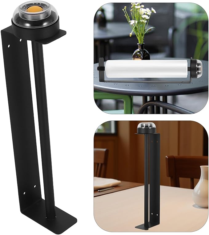 Garneck Wall-mounted Produce Bag Holder for Plastic Bags Stable Roll Holder for Supermarkets and Retail Stores