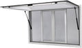 Aluminum Alloy Food Truck Window - 45 x 30 inch Concession Stand Serving Window for Food Truck Concession Trailers with 4 Screens