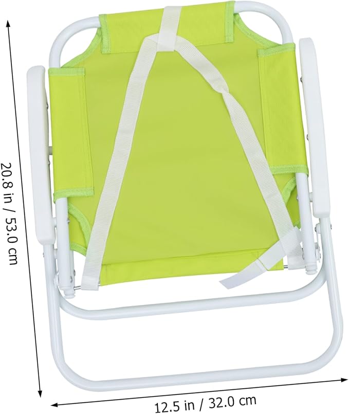 Multifunctional Kids Beach Chair Sun Block Canopy Light Compact Outdoor Seat