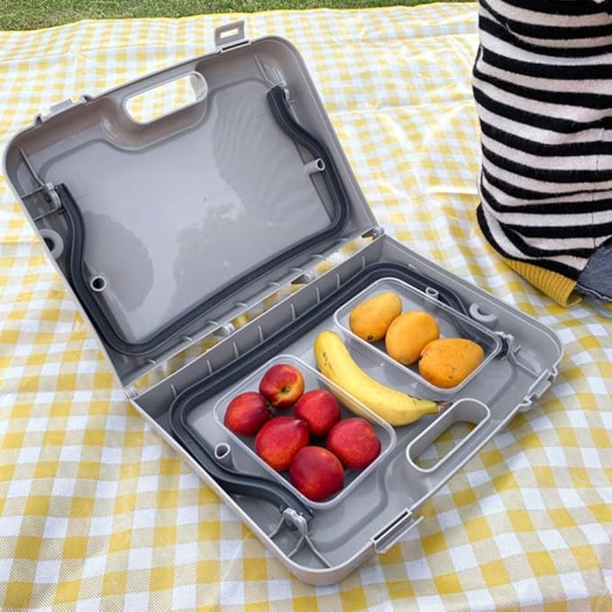 Folding Outdoor Table Portable Camping Table for Picnics and Lightweight and Compact Design for Beach and Outdoor Activities Single Unit