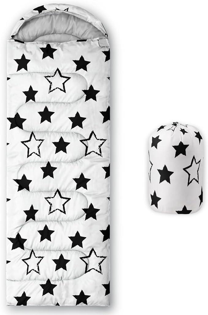 Axolotl Unicorn Sleeping Bag for Kids Boys Girls–Lightweight Warm Cold Weather Sleeping BagsWaterproof Portable Sleeping Bag with Compression Sack for Camping Backpacking Outdoor Indoor