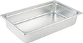 Winco Anti-Jamming Steam Pan Full-Size x 4-InchStainless SteelMedium