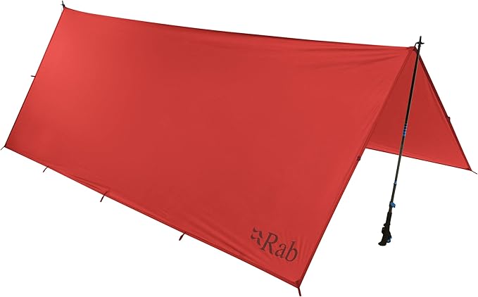 Rab Siltarp 2 Person Waterproof Lightweight Shelter Tarp for Camping and Backpacking