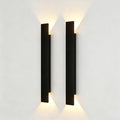 2 Pack Outdoor Wall Sconce 23.6 Inch 24W LED Exterior Light 3000K Warm White Weatherproof Aluminum 110V-240V Vertical &amp Horizontal Mount for Porch Patio Entryway