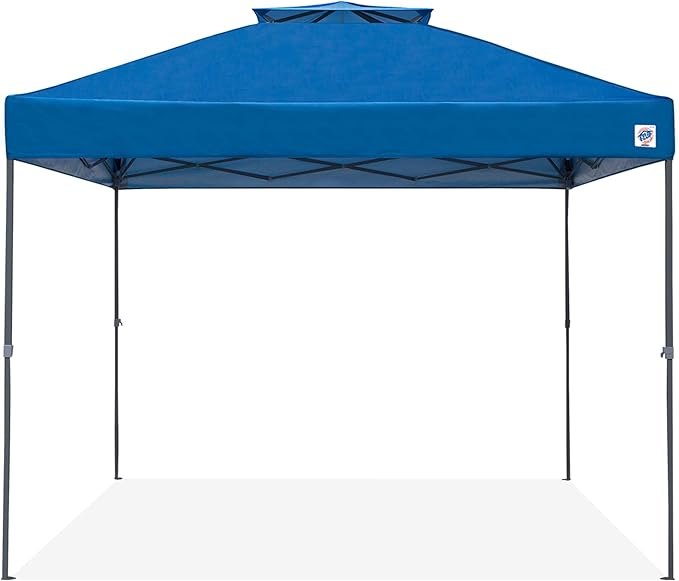 E-Z UP Patriot ONE-UP Technology Vented Shelter 10' x 10' Royal Blue